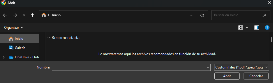 Explorador Archivos